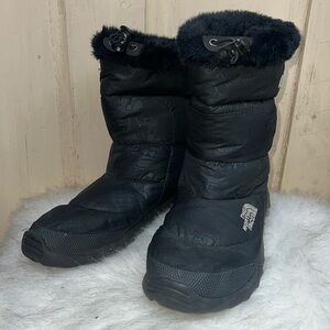 The North Face Black Winter Boots